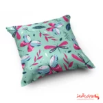 کوسن کد 022 با طرح سنجاقک های قرمز