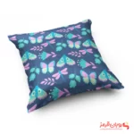 کوسن کد 023 پروانه های بنفش و آبی