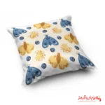 کوسن کد 007 پروانه های آبی و طلایی