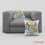 کوسن کد 011 طرح پروانه های رنگی