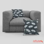 کوسن کد 015 پروانه های آبی صورتی