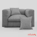 کوسن کد 003 با طرح سیاه سفید