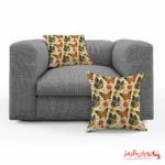 کوسن کد 025 پروانه های زرد و نارنجی