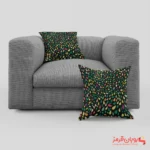 کوسن کد 004 با طرح برگ های فانتزی