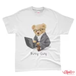 تیشرت کد 163 خرس تدی BUSY GUY