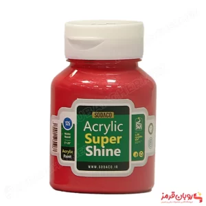 رنگ اکریلیک سوپرشاین قرمز