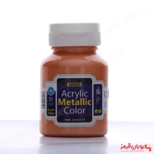 رنگ اکریلیک متالیک نارنجی