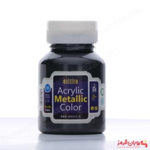 رنگ اکریلیک متالیک مشکی