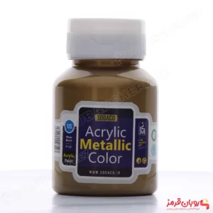 رنگ اکریلیک متالیک طلایی آنتیک
