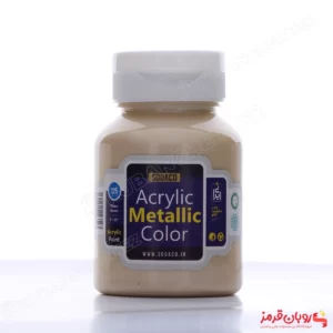 رنگ اکریلیک متالیک کاهی