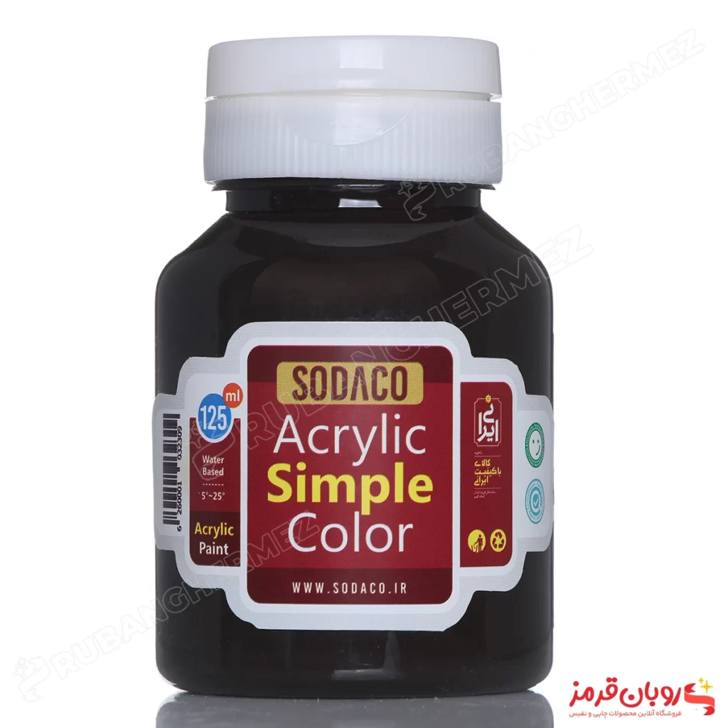 اکریلیک ساده رنگ قهوه ای