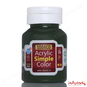 اکریلیک ساده رنگ سبز یشمی