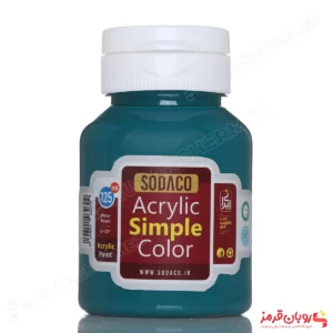 اکریلیک ساده رنگ فیروزه ای مسجدی