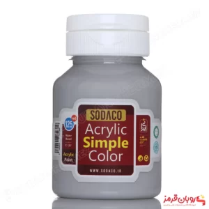 اکریلیک ساده رنگ طوسی