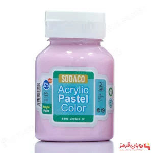 رنگ اکریلیک پاستلی بنفش رز