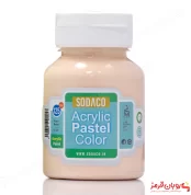 رنگ اکریلیک پاستلی گلبهی روشن