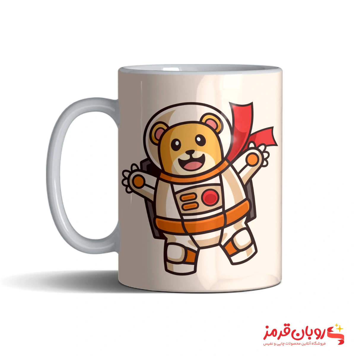 ماگ 191 خرس کارتونی فضانورد