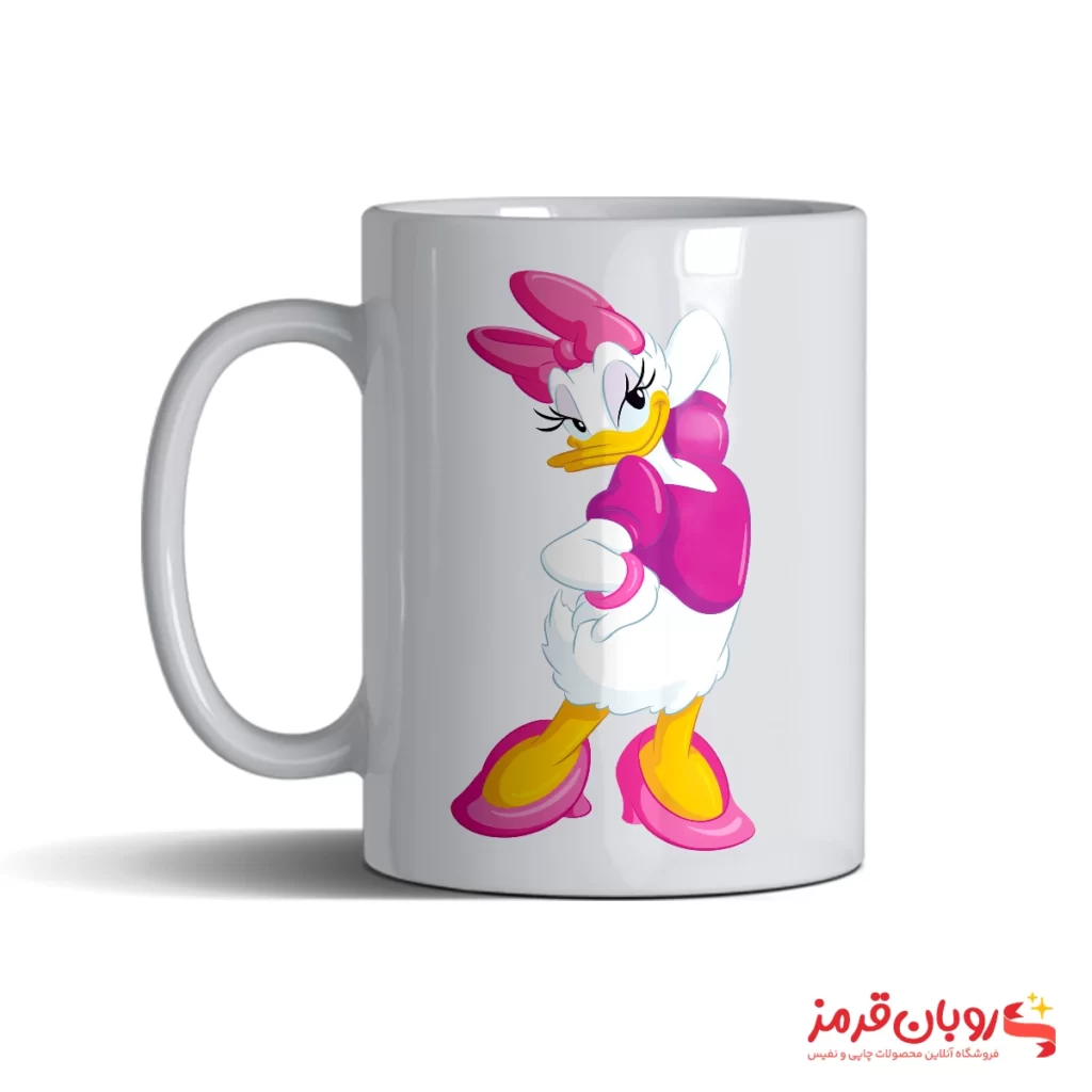 ماگ 235 Daisy Duck با لباس صورتی