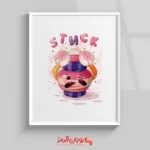 تابلو اتاق کودک خرس عروسکی در کوزه 162