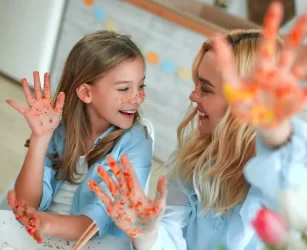 نقاشی اکرولیک برای کودکان