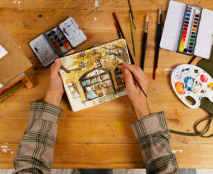 نکات نقاشی اکریلیک برای ایجاد بافت: تکنیک هایی برای افزودن ابعاد و علاقه به آثار هنری شما