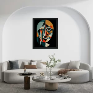 تابلو دکوراتیو مدرن سبک کوبیسم 1030