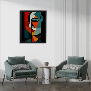 تابلو دکوراتیو مدرن سبک کوبیسم 1031