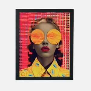 تابلو دکوراتیو مدرن طرح چهره 1062