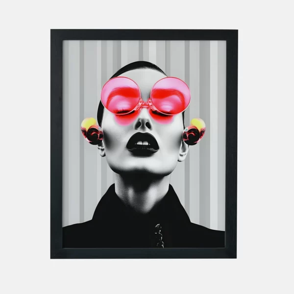 تابلو دکوراتیو مدرن طرح چهره 1066