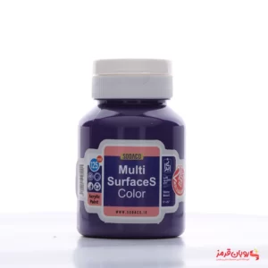 رنگ اکریلیک مولتی سورفیس سوداکو 125 میل بنفش ویولت کد MULTI SURFACES 2452