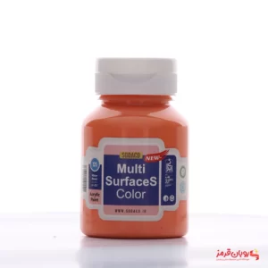 رنگ اکریلیک مولتی سورفیس سوداکو 125 میل مرجانی کد MULTI SURFACES 2451