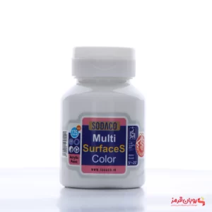 رنگ اکریلیک مولتی سورفیس سوداکو 125 میل سفید کدMULTI SURFACES 2440