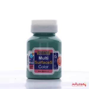 رنگ اکریلیک مولتی سورفیس سوداکو 125 میل سبز ذغالی MULTI SURFACE 2434
