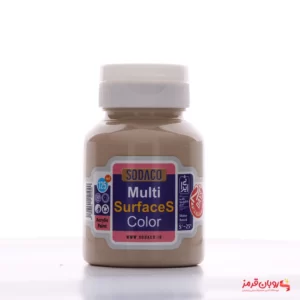 رنگ اکریلیک مولتی سورفیس سوداکو 125 میل کرم نسکافه ای 2427 MULTI SURFACES