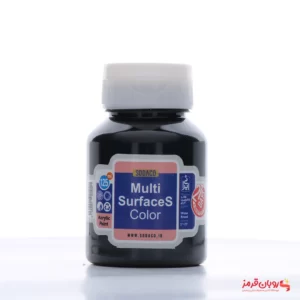 رنگ اکریلیک مولتی سورفیس سوداکو مشکی - 125 میل