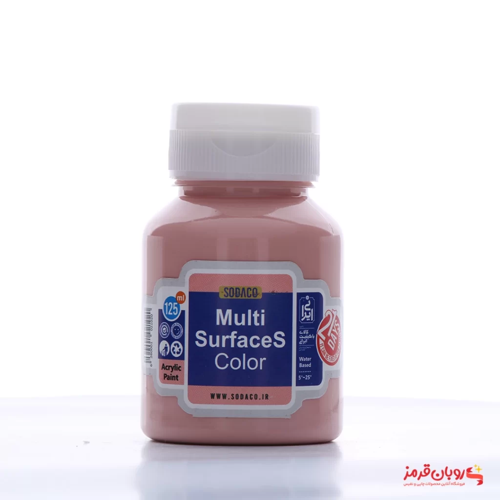 رنگ اکریلیک مولتی سورفیس سوداکو 125 میل کالباسی کدMULTI SURFACES 2419
