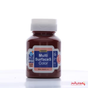 رنگ اکریلیک مولتی سورفیس سوداکو 125 میل زرشکی کد 2401 MULTI SURFACES