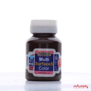 رنگ اکریلیک مولتی سورفیس سوداکو 125 میل قهوه ای سیر کدMULTI SURFACES 2474