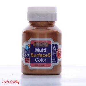 رنگ اکریلیک مولتی متالیک سورفیس سوداکو 125 میل مسی کد MULTI SURFACES 2592