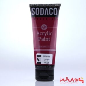 اکریلیک تیوپ ساده 75 میل سرخابی کد 8328