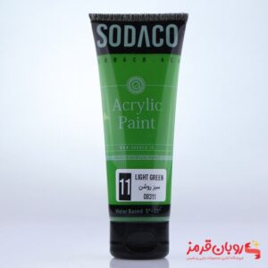 اکریلیک تیوپ ساده 75 میل سبز روشن کد 8311
