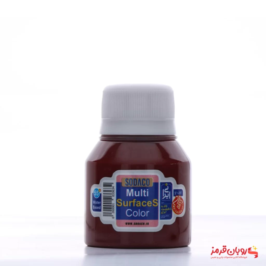 رنگ مولتی سورفیس 55 میل زرشکی کد 00401
