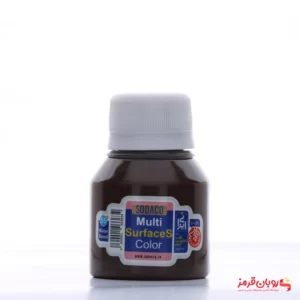 رنگ اکریلیک مولتی سورفیس سوداکو قهوه ای سیر - 55 میل