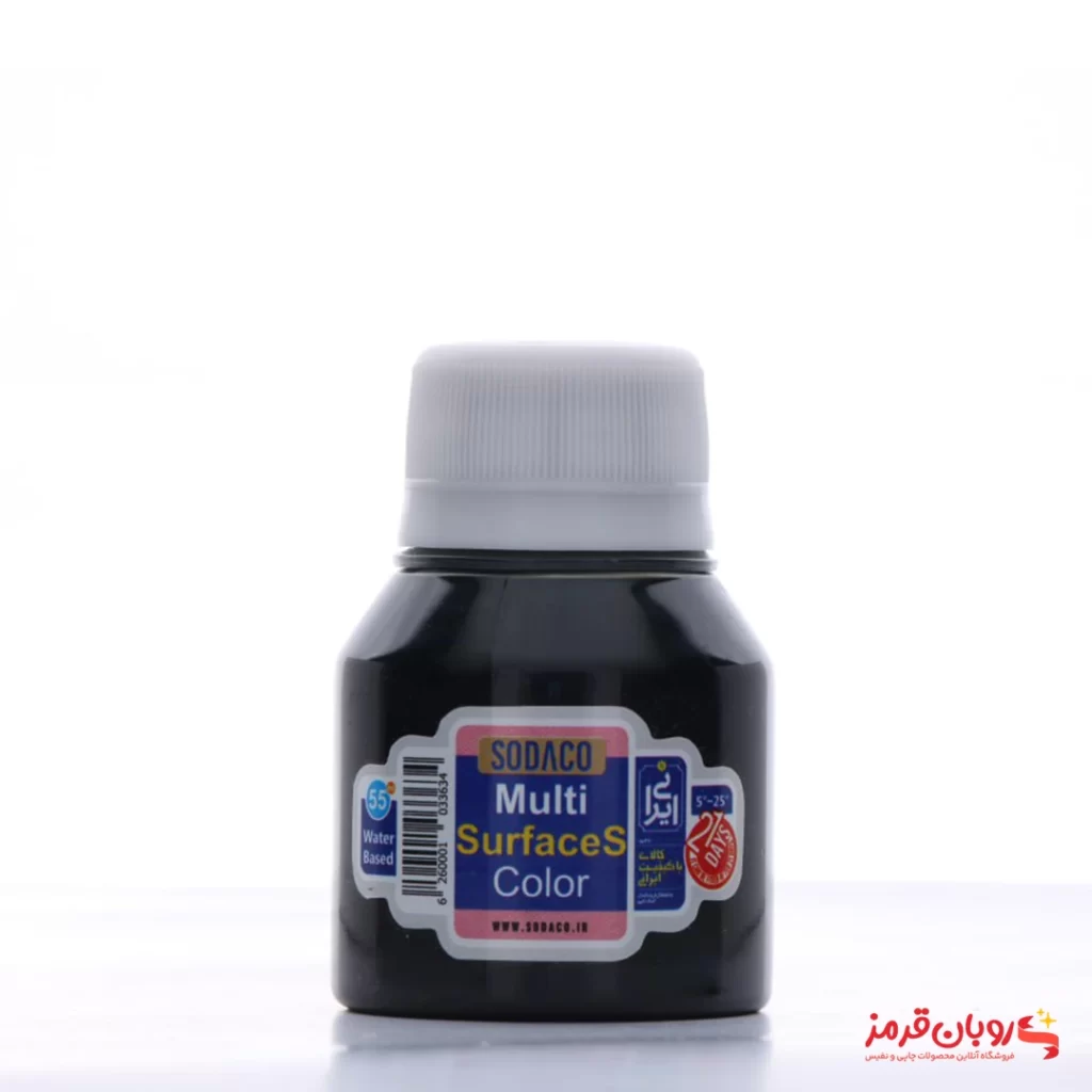 رنگ مولتی سورفیس 55 میل مشکی کد 00424