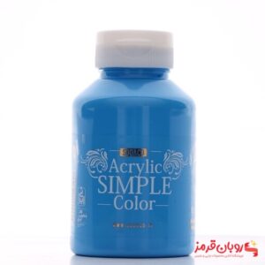 رنگ اکریلیک ساده سوداکو 250 میل آبی روشن کد acrylic simple 3310