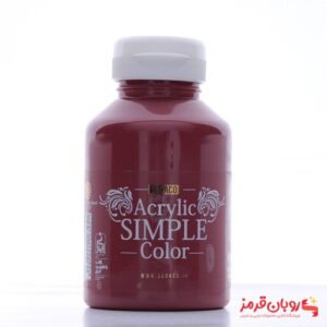رنگ اکریلیک ساده سوداکو 250 میل سرخابی کد acrylic simple 3353