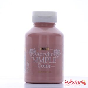 رنگ اکریلیک ساده سوداکو 250 میل کالباسی کد acrylic simple 3319