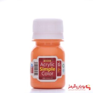 رنگ اکریلیک ساده سوداکو 30 میل مرجانی کد acrylic simple 00351