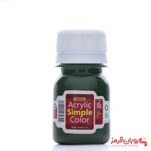 رنگ اکریلیک ساده سوداکو 30 میل یشمی کد 00359