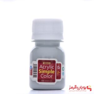 رنگ اکریلیک ساده سوداکو 30 میل طوسی کد acrylic simple 00395